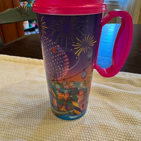 2025 Walt Disney World Resort Reusable Refillable Mug Mickey & Friends 4 Parks - Picture 3 of 4